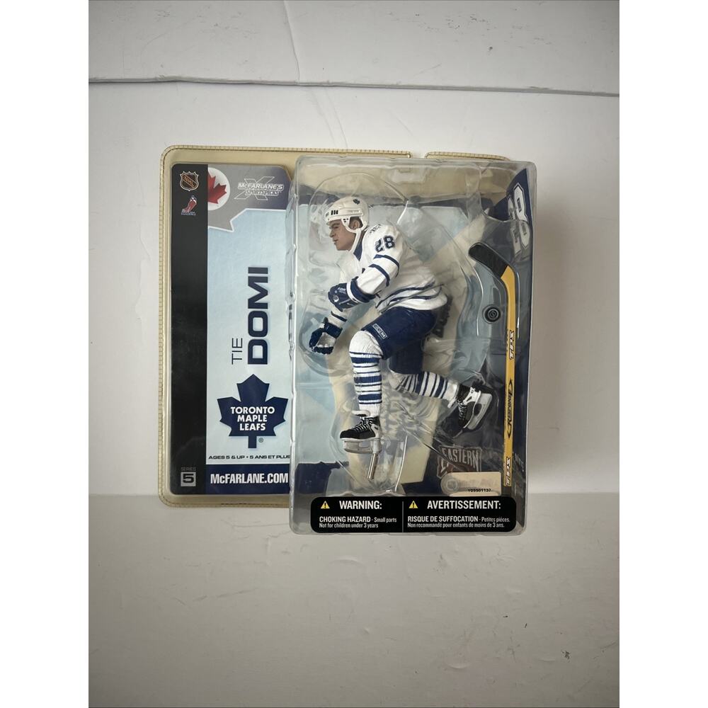 McFarlane Tie Domi Toronto Maple Leafs NHL Series 5 Action Figure - White Jersey